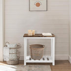 Narrow End Table Rectangular Side Tables - Image 4