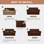 Easy-Going 100% Waterproof Chair Couch Cover, Stretch Jacquard Sofa Cover | - Image 5