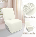 Arfntevss Sectional Recliner Couch Covers Velvet Corner Sectional Sofa Cover - Image 6