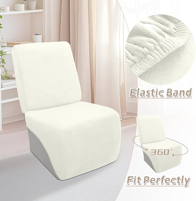 Arfntevss Sectional Recliner Couch Covers Velvet Corner Sectional Sofa Cover - Image 6