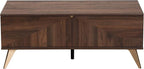 Baxton Studio Graceland Mid-Century Modern Transitional Walnut Brown Finished - Image 5