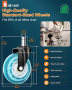 RidRed Gaming Chair Wheels - Image 9