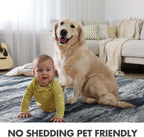 9x12 Ft Extra Large Shag Rugs for Living Room, Tie Dyed Ultra Soft Fluffy Furry - Image 6