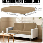 4Pcs Outdoor Cushion Covers, Elastic Patio Cushion Covers | Washable, - Image 2