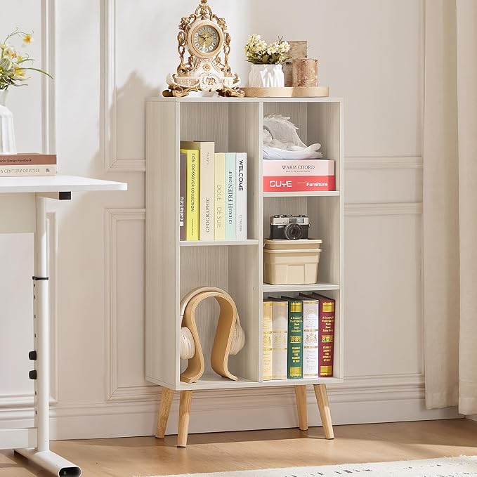 LEYAOYAO 5 Cube Bookshelf 3-Tier Bookcase by LEYAOYAO-Findtheshiningpointofyourideallife%EF%BC%81