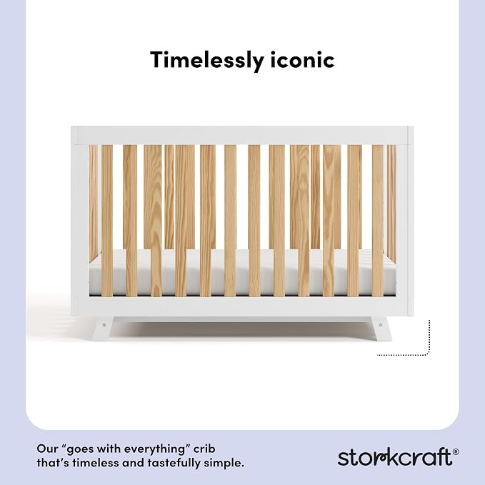 Storkcraft Beckett 3-in-1 Convertible Crib – GREENGUARD Gold Certified - Image 4