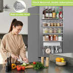 Magnetic Spice Rack for Refrigerator, 5 Pack Metal Strong Magnet Spice - Image 5