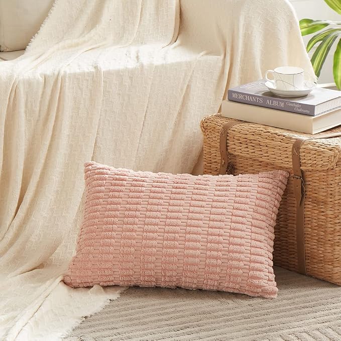 Fancy Homi 4 Packs Decorative Throw Pillow Covers - Image 2