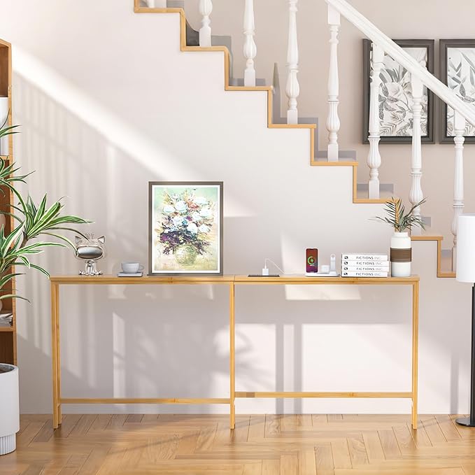 VASMIA 70.9 Inch Narrow Console Table - Image 6