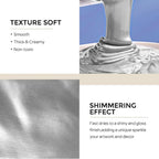 Nicpro Metallic Silver Acrylic Paint, 33.8oz/1000ml Large Silver Leaf Paint - Image 2