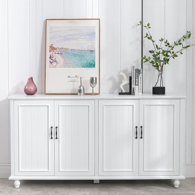 Scurrty 62'' Coffee Bar Cabinet Kitchen - Image 6