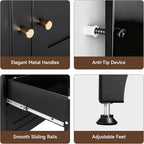 Letaya Metal Armoire Wardrobe Closet - Image 8
