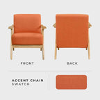 Lexicon Mid Century Modern Accent Chair - Image 4
