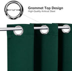 ChrisDowa Blackout Curtains for Bedroom and Living Room 90 Inches Long | 2 - Image 2