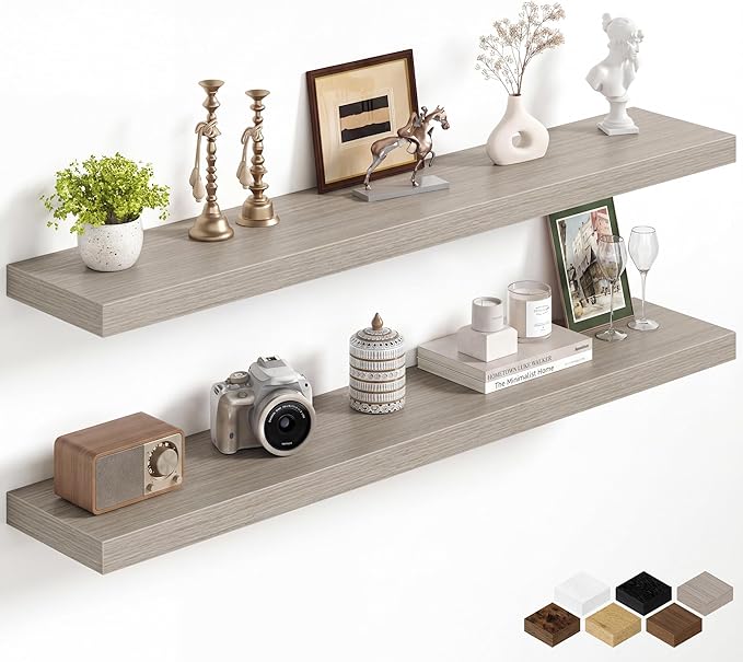 Fun Memories 48Inch Floating Shelves by FunMemories