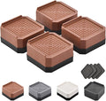 EclatBain Bed Risers Furniture Risers Heavy-Duty Rectangular Adjustable Block by Unknown
