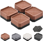 EclatBain Bed Risers Furniture Risers Heavy-Duty Rectangular Adjustable Block by Unknown