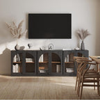 BELLEZE Bijou Set of 3 Modular Sideboard Cabinets by BELLEZE