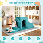 Kids Modular Play Sofa Convertible Foam Play Mat, Transformable Into a Game - Image 7