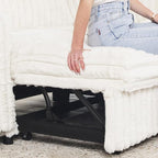 Belffin Corduroy Sleeper Sofa - Image 4