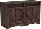 WAMPAT 24.3-inch Tall Farmhouse End Table Set of 2 - Image 4