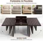 Bamboo Couch Arm Tray Table - Image 5