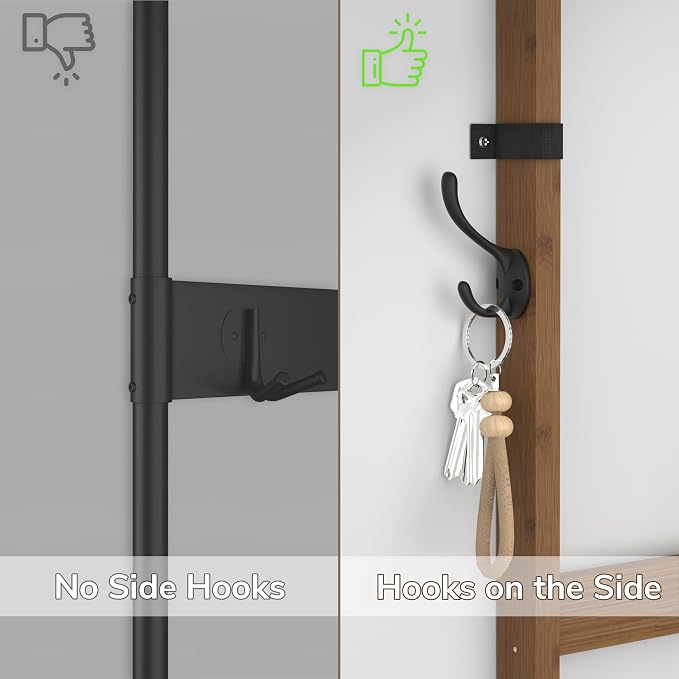 AMBIRD 6-in-1 Bamboo Hall Tree - Image 7