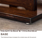 Wood Console Table for Entryway or Living Room, Circle Design - Image 5