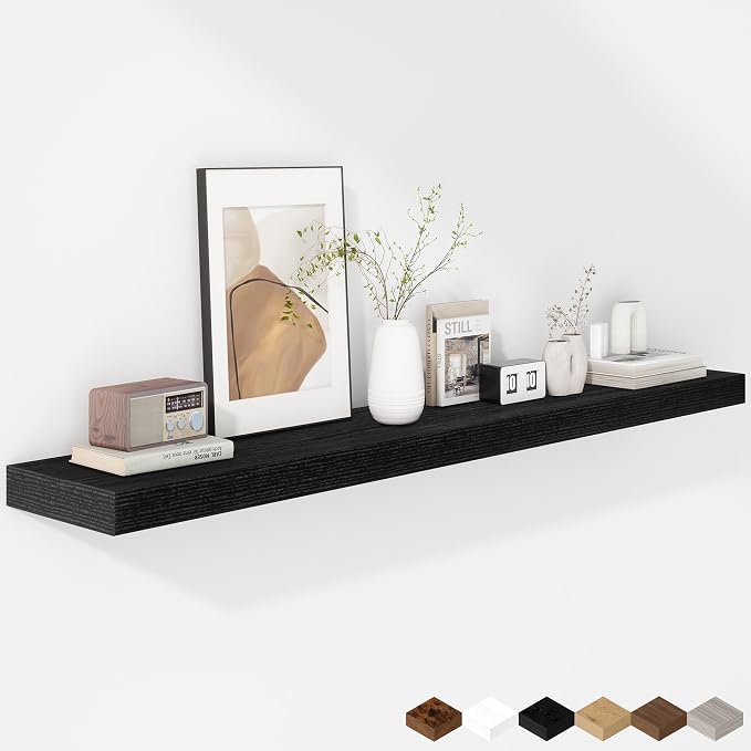 Fun Memories 48 Inch Floating Shelves by FunMemories