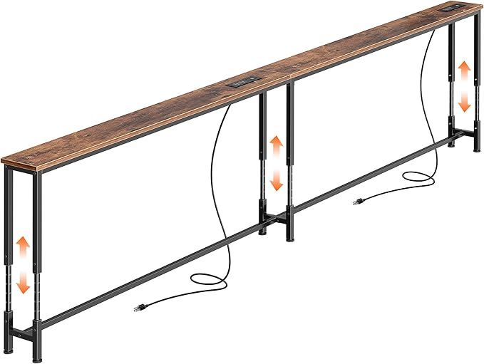 Huuger 102.4 Inch Sofa Table by Huuger