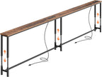 Huuger 102.4 Inch Sofa Table by Huuger
