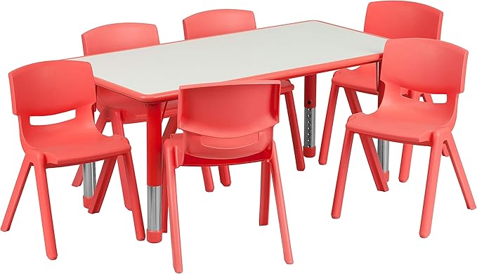 Flash Furniture Emmy Adjustable Classroom Activity Table by FlashFurniture