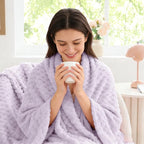BEDELITE Lavender Twin Blanket for Couch, Soft Cozy Gifts for Women, 60*80 | 3D - Image 4