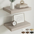 Dreamland Grey Floating Shelves by Dreamland