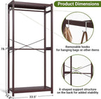 Homykic Bamboo Clothes Rack - Image 5