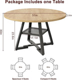 Jocoevol 51'' Round Dining Table - Image 2