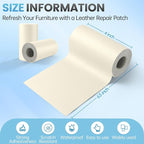 Leather Repair Patch Tape Kit, Vinyl Leather Repair Kit - Image 2