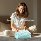 BEDELITE Cloud Blue Throw Blanket - Image 4