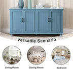 Scurrty Buffet Cabinet with Storage, Buffet with 4 Doors, Sideboard Buffet - Image 6