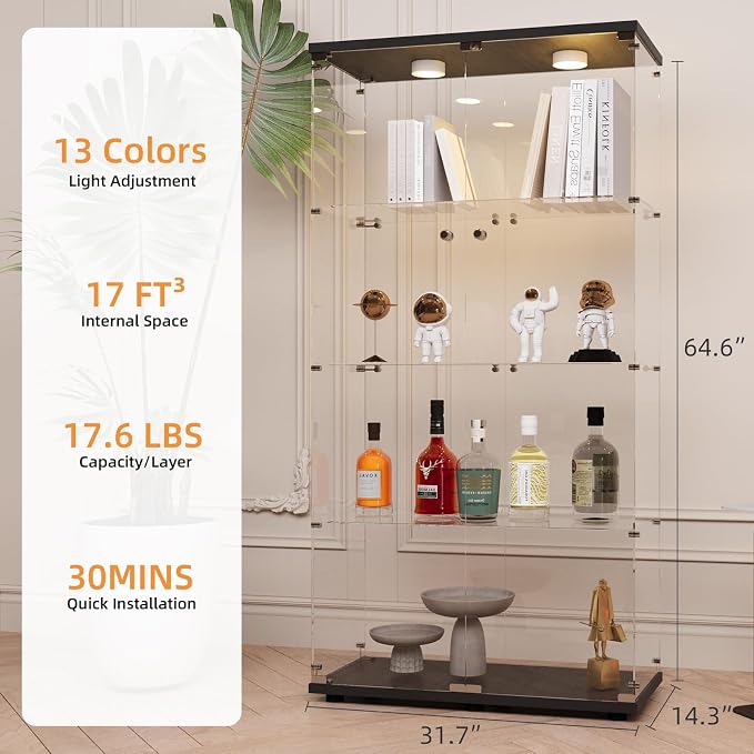 LFT HUIMEI2Y Glass Display Cabinet - Image 2