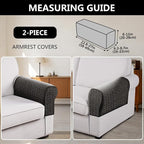 UNBBRRL Stretch Couch Armrest Covers - Image 2