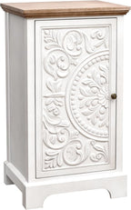 eHemco Ornate Floral Carved End Table by eHemco