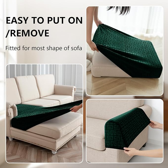 UNBBRRL Stretch Couch Backrest Cushion Cover - Image 4