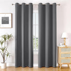 ChrisDowa Blackout Curtains for Bedroom and Living Room 84 Inches Long | 2 by ChrisDowa