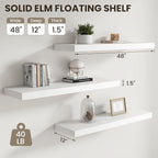 Dreamland White Floating Shelves - Image 2