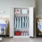 Letaya Metal Wardrobe Cabinets - Image 5