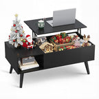 WLIVE Coffee Table for Living Room, Lift Top Coffee Table by WLIVE