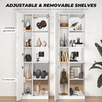 VersionTECH. Glass Display Cabinet - Image 5