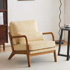 Karl home Mid-Century Modern Accent Chair, Living Room Chairs by Karlhome