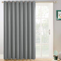 Yakamok Dove Grey Room Darkening Curtains 84 inch Sliding Door Drapes | 1 by Yakamok